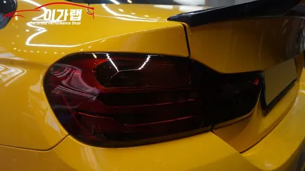 BMW 420D 라이트 톤다운! 테일램프라이트필름 김포 이가랩 에서 [김포랩핑][김포랩핑샵][김포전체랩핑][김포부분랩핑][일산랩핑] / 경기 김포 통진