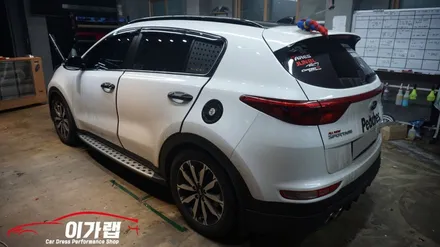 스포티지QL 바이퍼데칼 본넷 트렁크! 변신 사이드리피터 까지! 완벽하게! / 경기 김포 통진