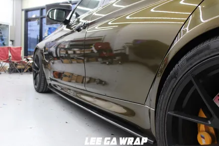 BMW M3 전체랩핑 고광택 미드나잇골드 / 김포, 파주, 인천