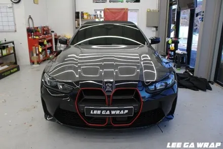 BMW M4 전체랩핑 드라이빗 그레이 고광택! 저희단골손님! 6개월마다 전체랩핑을 하시는 고객님 이가랩에서 또완벽하게 시공해드리겠습니다! / 경기 김포 통진