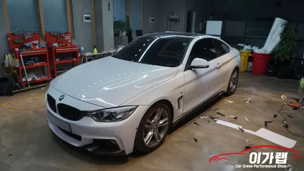 BMW 428i 루프스킨 재시공은 김포 이가랩에서 깔끔하게 시공작업기!!!!!!! / 경기 김포 통진