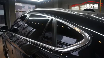 BMW X6 30D 크롬없애기 & 앞범퍼하단 뒷범퍼하단  에이버리블랙유광!  & 생활 PPF 시공작업기! 김포이가랩에서~ [김포랩핑][인천랩핑][파주랩핑][일산랩핑][김포카스킨] / 경기 김포 통진