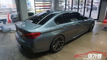 BMW 5시리즈 G30 전체랩핑! 3M2080 화이트골드스파클 ! 김포 이가랩 에서 [김포랩핑][인천랩핑][강서랩핑][김포랩핑샵][PPF] / 경기 김포 통진
