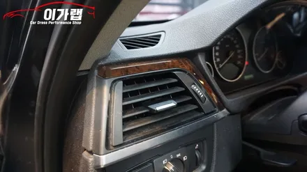 BMW320D 실내 우드에서 3M2080매트릭스 블랙으로 변신 / 경기 김포 통진