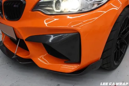 BMW M2 전체랩핑 니파  오렌지 PET 필름 ! 요즘대세는 고광택필름! / 김포, 파주, 인천