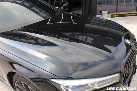 BMW 7시리즈 사틴블랙 전체랩핑 제거!  원도장 블랙유광으로 깔끔하게 원복! / 경기 김포 통진