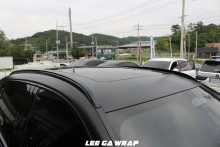 BMW X6 전체랩핑 외부 전체 크롬딜리트! 니파필름으로 깔끔하게 시공완료! / 경기 김포 통진