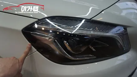 벤츠 A45 AMG 생활PPF & 테일램프 퍼플그레이 색으로 톤다운! 김포이가랩 에서~![김포랩핑][일산랩핑][인천랩핑][라이트필름] / 경기 김포 통진