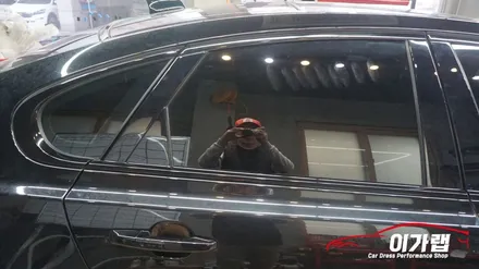 재규어 XF 25t 외부전체 크롬없애기 크롬가리기! 실내포인트랩핑! 김포 이가랩 에서~[크롬없애기][김포랩핑][크롬가리기][래핑][실내랩핑] / 경기 김포 통진