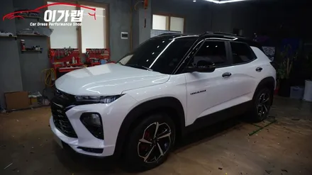 쉐보레 트레일 블레이저 그릴 & 손잡이 3m2080블랙유광 랩핑! 김포 이가랩 에서 [김포랩핑][손잡이랩핑][그릴랩핑][래핑][김포랩핑샵] / 경기 김포 통진