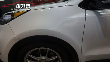 스포티지QL 흰색에서 공구리(시멘트색) 전체랩핑! / 경기 김포 통진