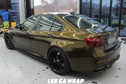 BMW M3 전체랩핑 고광택 미드나잇골드 / 김포, 파주, 인천
