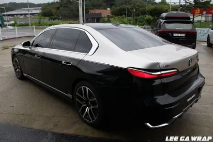 BMW 7시리즈 샴페인골드 듀오톤 코치라인 재단프로그램 완벽시공! 김포랩핑샵 / 경기 김포 통진