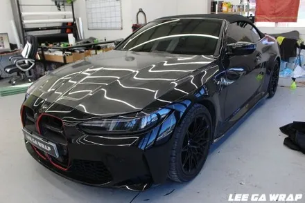 BMW M4 전체랩핑 드라이빗 그레이 고광택! 저희단골손님! 6개월마다 전체랩핑을 하시는 고객님 이가랩에서 또완벽하게 시공해드리겠습니다! / 경기 김포 통진