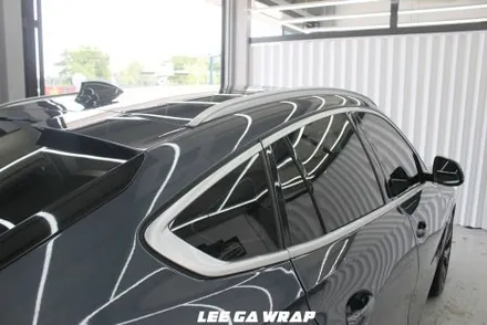 BMW X6 전체랩핑 외부 전체 크롬딜리트! 니파필름으로 깔끔하게 시공완료! / 경기 김포 통진