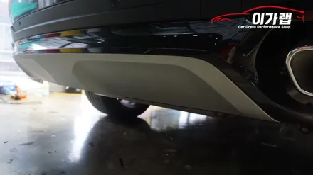 BMW X6 30D 크롬없애기 & 앞범퍼하단 뒷범퍼하단  에이버리블랙유광!  & 생활 PPF 시공작업기! 김포이가랩에서~ [김포랩핑][인천랩핑][파주랩핑][일산랩핑][김포카스킨] / 경기 김포 통진