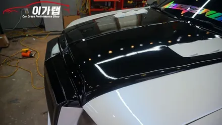 크라이슬러 300C 풀튜닝차량! 라이트필름 & 본넷랩핑! 김포 이가랩 에서 [김포랩핑][전체랩핑][사고수리][PPF][김포랩핑샵][김포맛집] / 경기 김포 통진