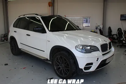 BMW X5 전체랩핑 제거후 고광택 유광블랙으로 깔끔하게 ! 순정도장느낌 / 김포, 파주, 인천