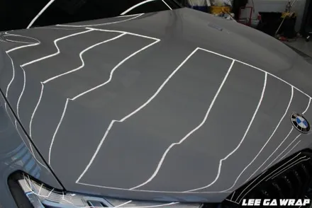 BMW 5시리즈 니파필름 브루클린그레이 PET 전체랩핑 BMW의 순정색!! / 김포, 파주, 인천