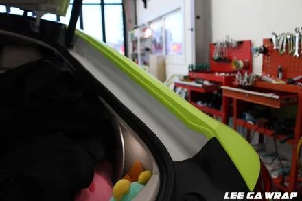 벤츠 GT43 AMG 사고로인해 전체랩핑 재시공 그전 색상도질리고 타업체 미흡한 부분들때문에 입고 / 경기 김포 통진