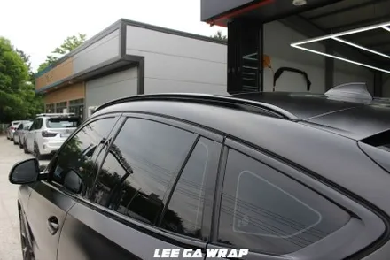 BMW X6 전체랩핑 외부 전체 크롬딜리트! 니파필름으로 깔끔하게 시공완료! / 경기 김포 통진