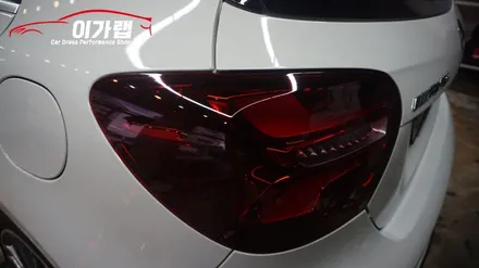 벤츠 A45 AMG 생활PPF & 테일램프 퍼플그레이 색으로 톤다운! 김포이가랩 에서~![김포랩핑][일산랩핑][인천랩핑][라이트필름] / 경기 김포 통진