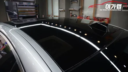 BMW520D 루프스킨 & 라이트톤다운 ! 김포 이가랩 에서 ~[김포랩핑][일산랩핑][인천랩핑][라이트필름][랩핑전문점] / 경기 김포 통진