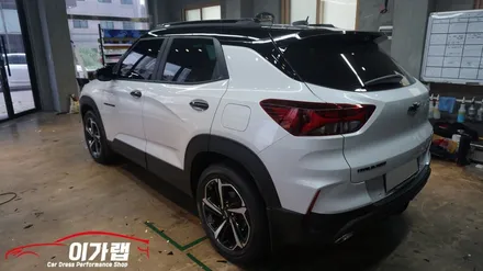 쉐보레 트레일 블레이저 그릴 & 손잡이 3m2080블랙유광 랩핑! 김포 이가랩 에서 [김포랩핑][손잡이랩핑][그릴랩핑][래핑][김포랩핑샵] / 경기 김포 통진