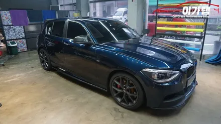 BMW 1시리즈 프론트립 리얼카본랩핑 & 실내랩핑 김포 이가랩 에서 [김포랩핑][실내랩핑][포인트랩핑][김포랩핑샵][생활PPF] / 경기 김포 통진