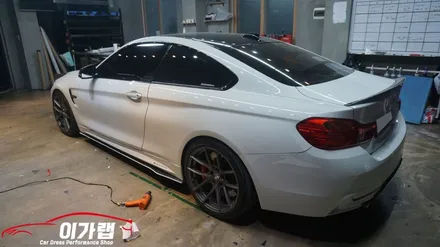 BMW 428i 전체랩핑 제거 & 포인트랩핑! 김포 이가랩 에서 [김포랩핑][전체필름제거][필름제거][전체랩핑][포인트랩핑] / 경기 김포 통진