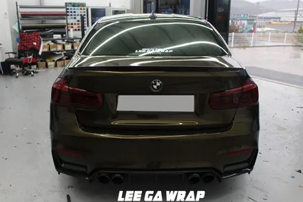 BMW M3 전체랩핑 고광택 미드나잇골드 / 김포, 파주, 인천