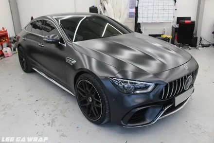 벤츠 gt63 amg 외부 전체크롬딜리트 ( 크롬없애기 ) 시트 리얼카본포인트 라이트톤다운 ! / 김포, 파주, 인천