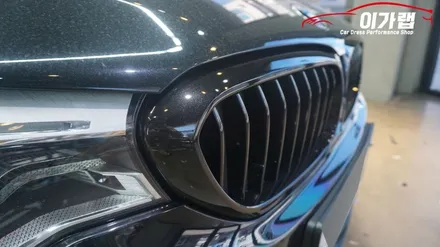 BMW 530i 그릴 블랙유광펄 포인트랩핑 ! 테일램프라이트필름 김포 이가랩 에서~! [그릴랩핑][라이트필름][김포이가랩][이가랩][PPF] / 경기 김포 통진