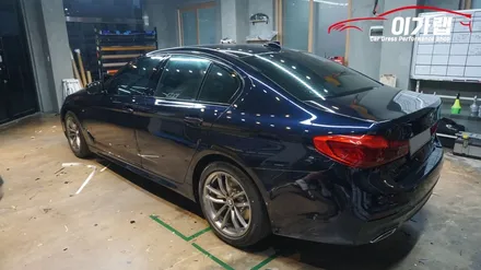BMW520D 외부 전체 크롬없애기 크롬가리기! 김포 이가랩 에서~[포인트랩핑][전체랩핑][인천랩핑][파주랩핑][일산랩핑][PPF] / 경기 김포 통진