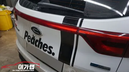 스포티지QL 바이퍼데칼 본넷 트렁크! 변신 사이드리피터 까지! 완벽하게! / 경기 김포 통진