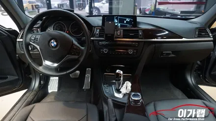 BMW320D 실내 우드에서 3M2080매트릭스 블랙으로 변신 / 경기 김포 통진