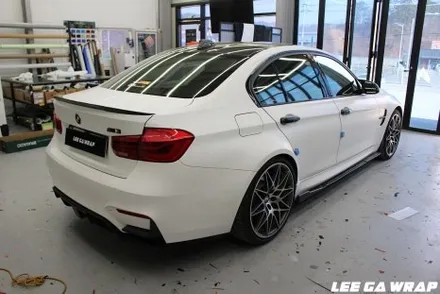 BMW M3 ( F80 ) 전체랩핑 제거 및 전체랩핑 색상 변경!! 요즘핫한 티파니색! 민트색랩핑 고광택PET 필름으로 깔끔시공 / 경기 김포 통진