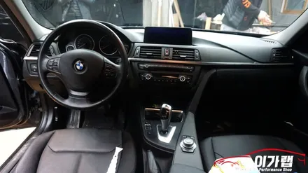 BMW320D 우드트림의 변화 실내랩핑!! 3M 1080 매트릭스블랙 !! 김포이가랩에서!!! / 경기 김포 통진