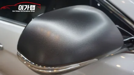 싼타페 더프라임 루프스킨&사이드미러 랩핑!! 포인트랩핑 !! 김포이가랩에서!!!! / 경기 김포 통진
