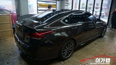 제네시스 G80 전체랩핑 제거 및 PPF 시공!!! 김포 이가랩 에서 [김포랩핑][일산랩핑][필름제거][전체랩핑][랩핑전문점][PPF전문점] / 경기 김포 통진