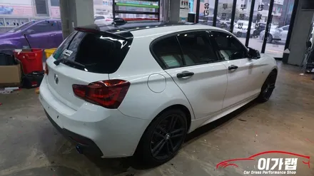 BMW 118D 쉐도우에디션 전체랩핑 나르도그레이 락그레이! / 김포, 파주, 인천