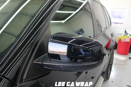 BMW X5 전체랩핑 제거후 고광택 유광블랙으로 깔끔하게 ! 순정도장느낌 / 김포, 파주, 인천