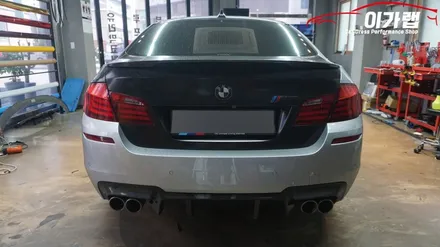 BMW 528I 전체랩핑! 중국산필름에서 정품필름으로! 에이버리 화이트펄 김포 이가랩 [김포랩핑][김포랩핑샵][PPF][정품필름취급점] / 경기 김포 통진