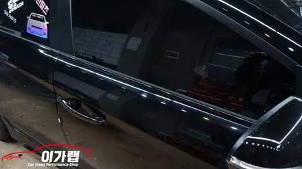 아반떼AD 스포츠 외부 크롬 딜리트! 김포 이가랩 에서 [김포랩핑][파주랩핑][일산랩핑][인천랩핑] / 경기 김포 통진