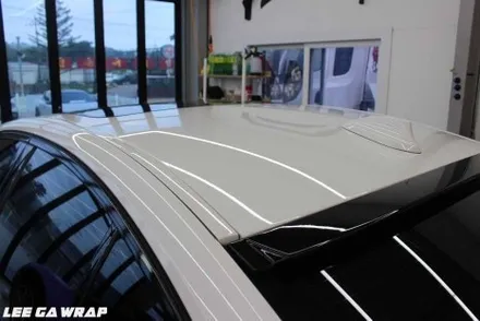 BMW 5시리즈 (G30) 전체랩핑 니파필름 브루클린그레이 ! 순정공구리색의 가장가까운컬러 / 경기 김포 통진