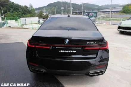 BMW 7시리즈 사틴블랙 전체랩핑 제거!  원도장 블랙유광으로 깔끔하게 원복! / 경기 김포 통진
