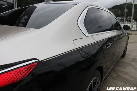 BMW 7시리즈 샴페인골드 듀오톤 코치라인 재단프로그램 완벽시공! 김포랩핑샵 / 경기 김포 통진