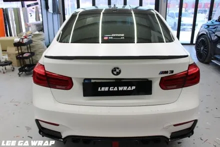 BMW M3 ( F80 ) 전체랩핑 제거 및 전체랩핑 색상 변경!! 요즘핫한 티파니색! 민트색랩핑 고광택PET 필름으로 깔끔시공 / 경기 김포 통진