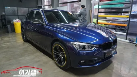 매서운 겨울한파 차량 실내를 따뜻하게 변화를 BMW 320D 3M1080 카본 실내랩핑!!김포 이가랩!! / 경기 김포 통진