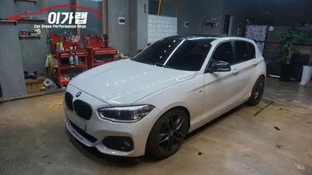 BMW 118D 라이트필름 & 포인트랩핑(콧수염,손잡이) BMW맛집 김포이가랩에서~ [김포랩핑][일산랩핑][인천랩핑][김포카스킨] / 경기 김포 통진